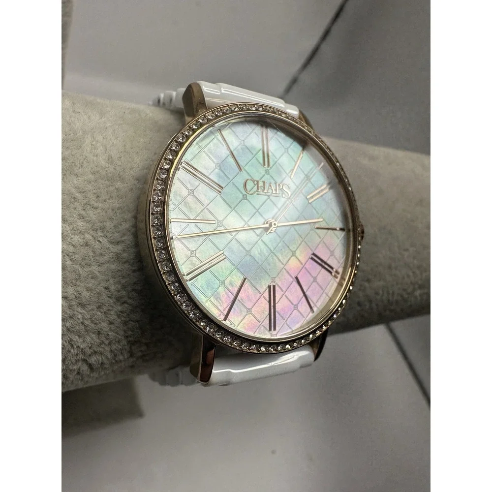 Chaps CHP3017 Ladies MOP Watch New Battery‎ 36MM 7.25